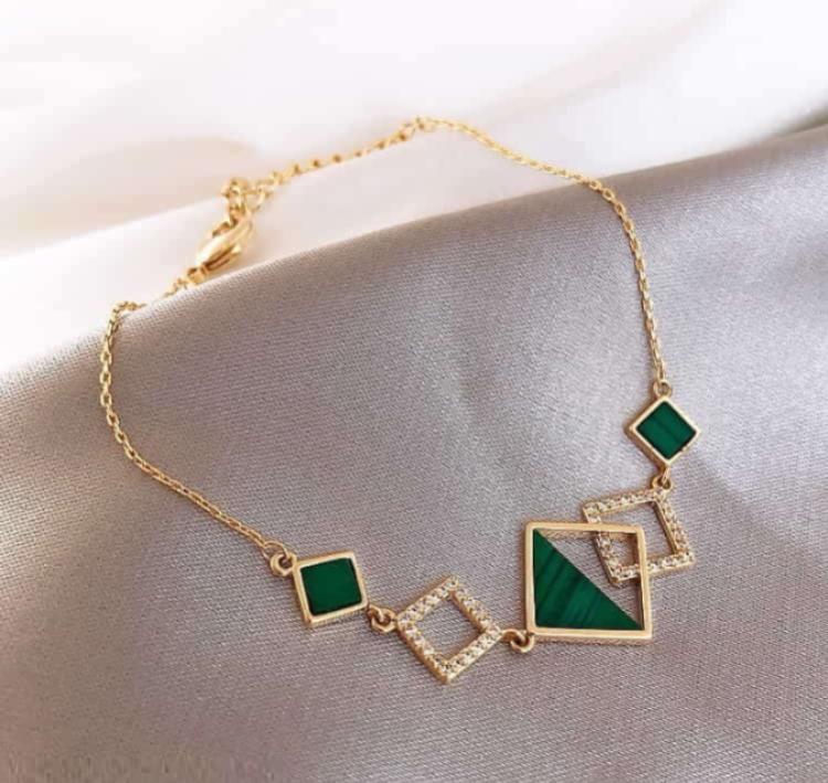 1pc Gold plated Thread Bracelet